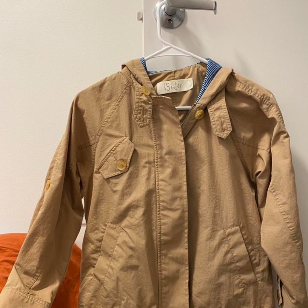 Anthropologie Tan Bomber Jacket
